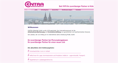 Desktop Screenshot of centra-zeitarbeit.de